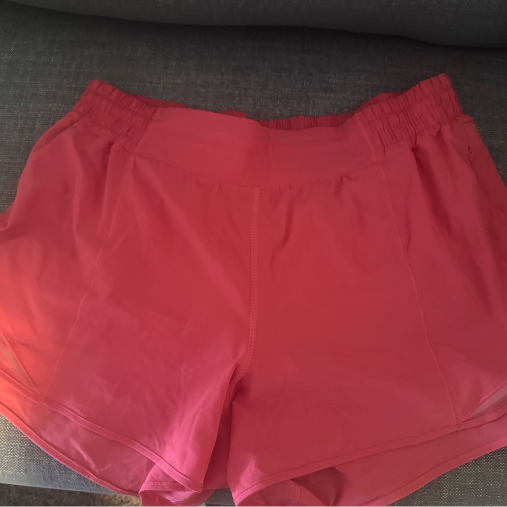 Lululemon Women's Coral Athletic Shorts